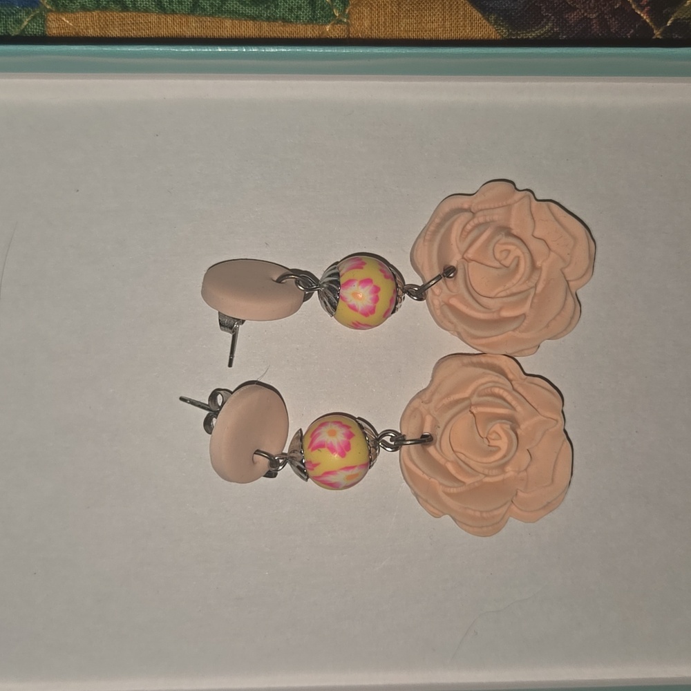 Handmade Lightweight Clay Earrings